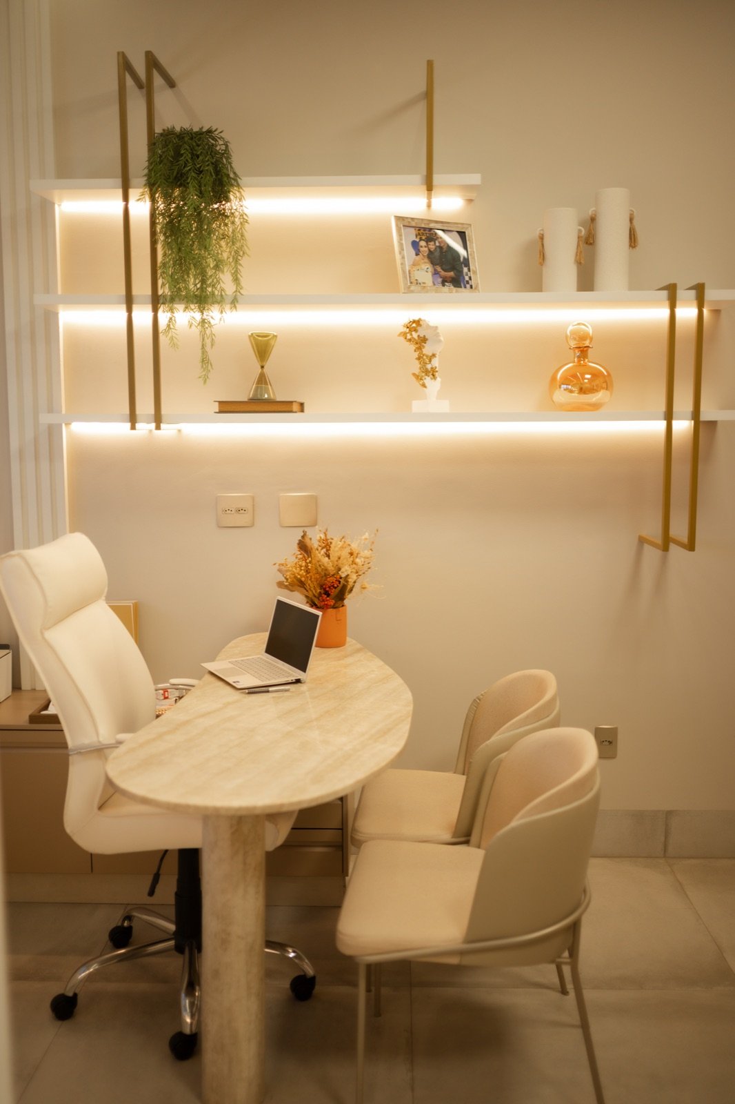 Ambiente de atendimento do consultório
